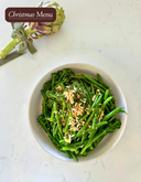 Seasonal Greens w/ Lemon Zest and Almonds